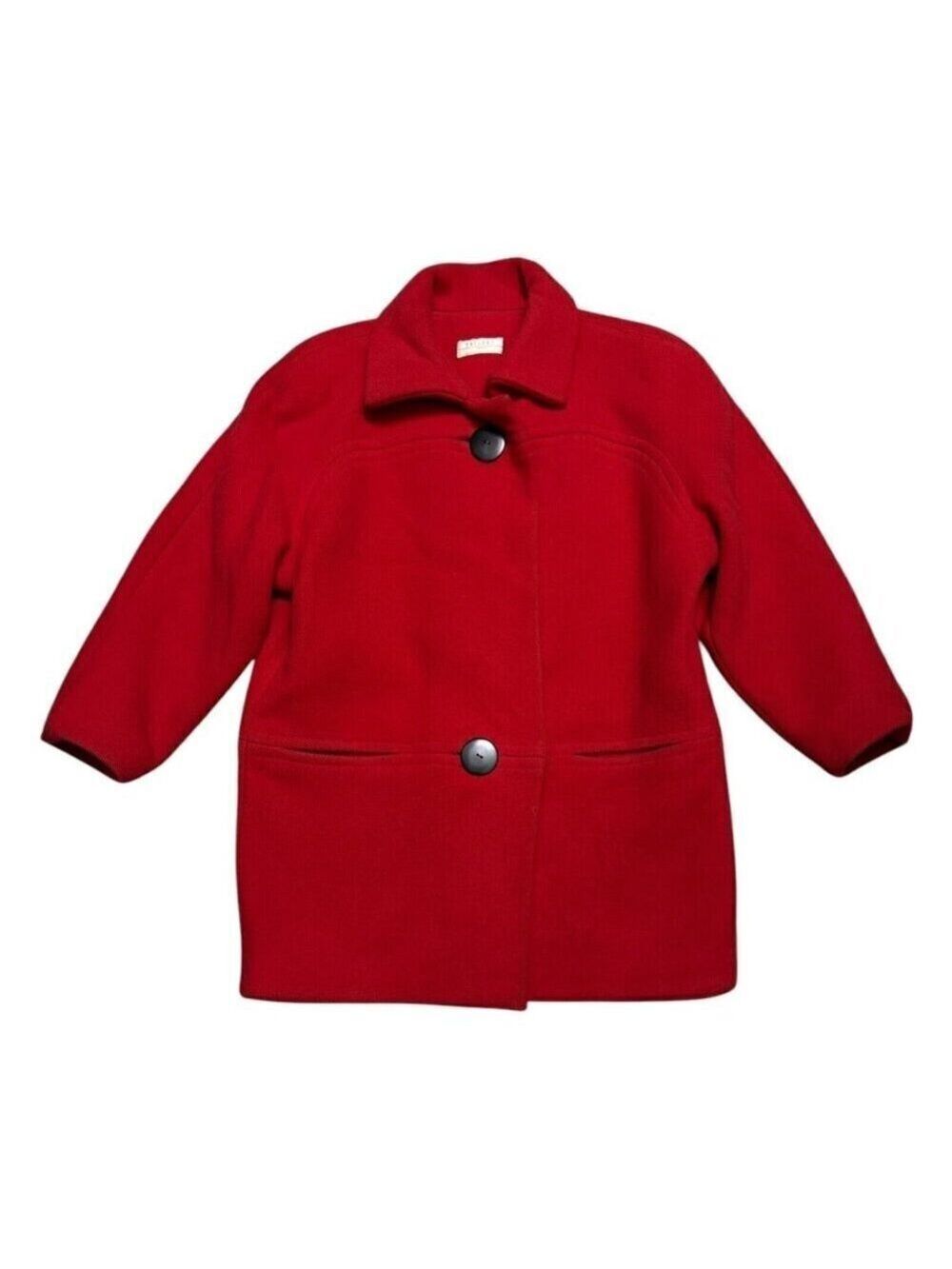 PALLANT LONDON Pea Coat Stunning PURE WOOL Vintage Luxury Designer Winter 10